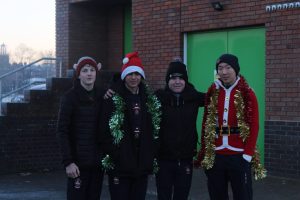 Rowing Mince Pie Head