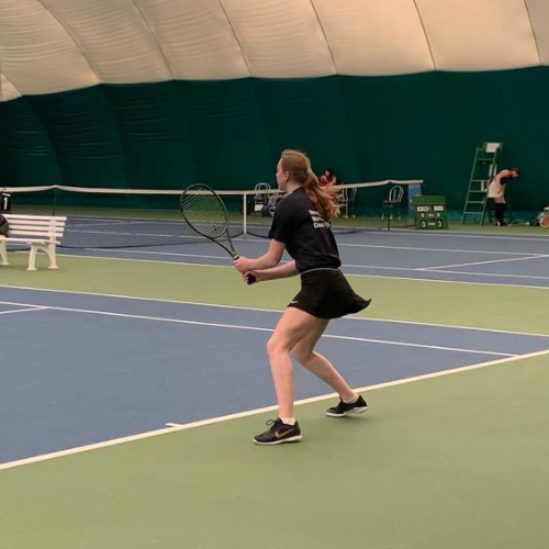 Emma Swings Into Tennis Success At Club And County - Rgsw