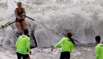 Olivia and Lucy Impress at World Rowing Beach Sprint Finals