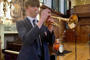 Year Nine Pupils Delight in their Teatime Concert