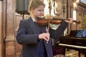 Year Nine Pupils Delight in their Teatime Concert