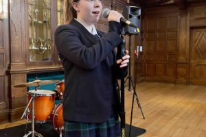 Year Nine Pupils Delight in their Teatime Concert